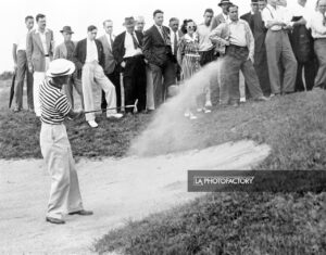 Sortie de bunker de P. Runyan.