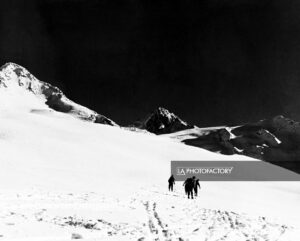 Ski en haute montagne, 1949.