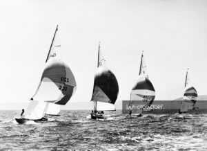 Régate en Méditerranée.