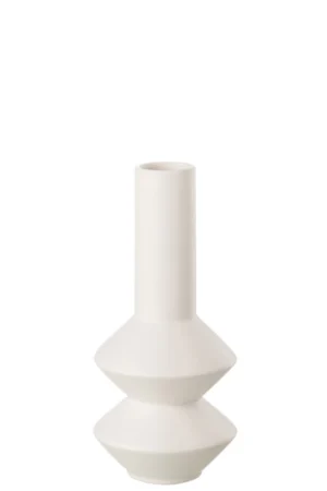 Vase Moderne Ceramique Blanc Small