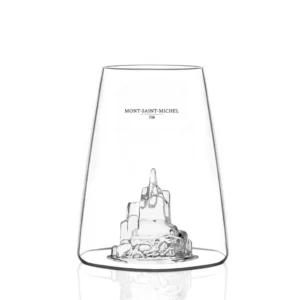 Verre design ICONIC MONUMENTS : Mont Saint-Michel