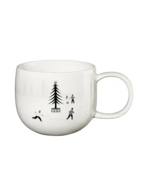 Mug patinage, empreinte