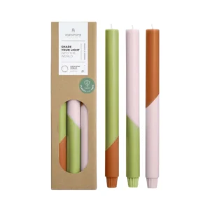 Diagonal Candles Joy – S/3