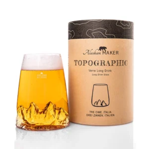 Verre design TOPOGRAPHIC : Tre Cime