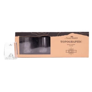 Coffret de 4 shooters TOPOGRAPHIC