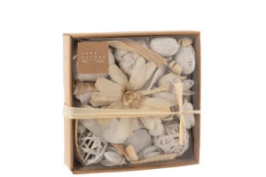 Pot pourri Fleurs/Noix Blanc