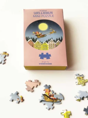 SANTA & RUDOLPH - MINI PUZZLE