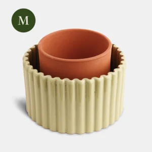 Pot autonome Paula - Vert sauge M