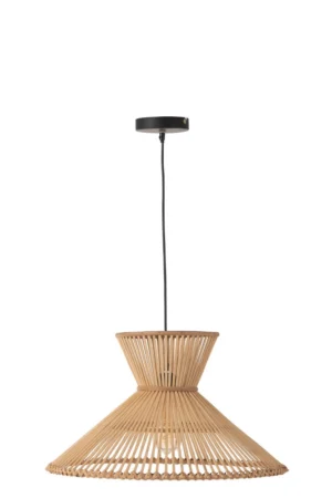 Suspension Luminaire A Couche Bambou Naturel Small