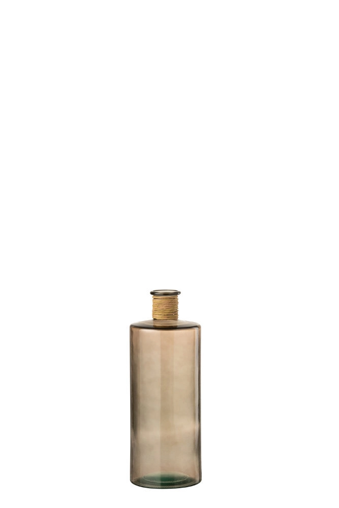 Vase Safari Verre Marron Clair Small