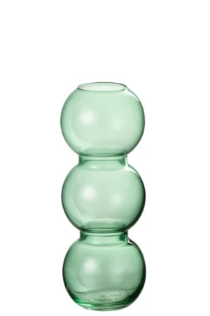 Vase Boules Verre Vert Small