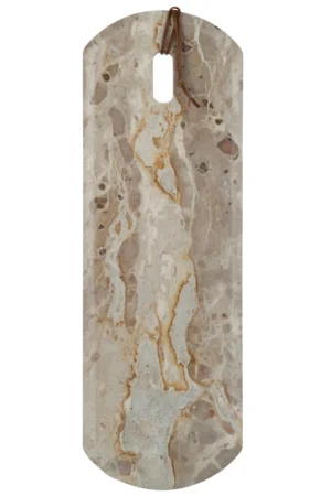 Planche Rectangle Marbre Beige Large