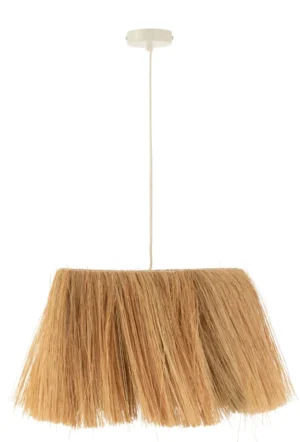 Lampes Suspendue Bahamas Metal/Herbe Naturel