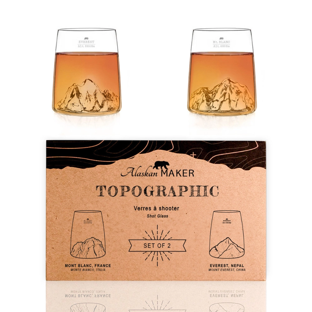 Coffret de 2 shooters TOPOGRAPHIC