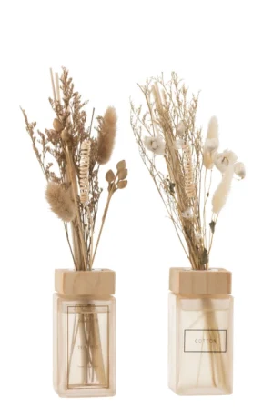 Huile Parfumee Avec Branches Verre Naturel foncé