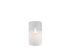 Lampe Led Brillante Verre Transparent Large