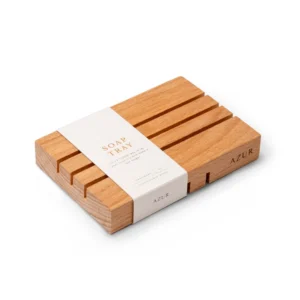 Porte-savon en bois