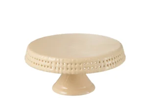 Plat A Tarte Ceramique Pêche Medium
