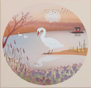 THE SWAN - 1000 PIECES