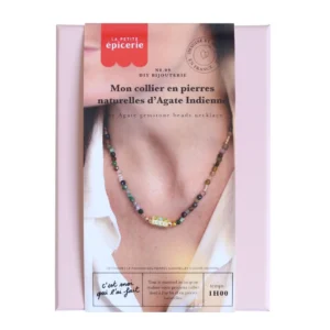 DIY BIJOUTERIE - Mon collier en pierres naturelles d'Agathe Indienne