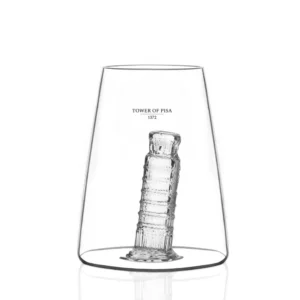 Verre design ICONIC MONUMENTS : Tour de Pise
