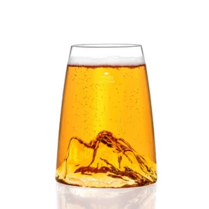 Verre design TOPOGRAPHIC : Mont Tofane