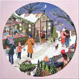 CHRISTMAS MARKET - 1000 PIECES