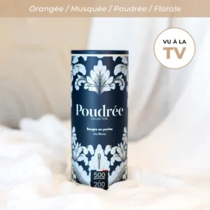 Poudrée Héritage - Iris Blanc
