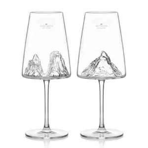 Verres à Vin Topographic Grand Canyon & Mont Cervin